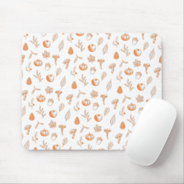 Cozy Autumn Pattern Mousepad