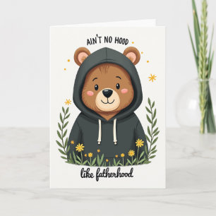 Cozy Bear Vatertagskarte Karte