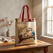 Cozy Bird Family-Tasche