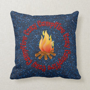 COZY CAMPFIRE PILLOW KISSEN