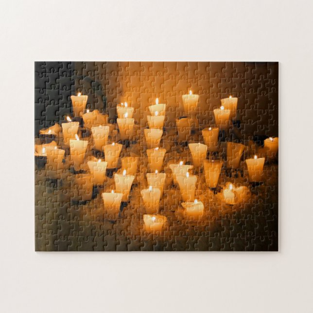 COZY CANDLES 11x14 INCH Puzzle (Horizontal)