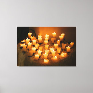 COZY CANDLES 40x60 Leinwanddruck