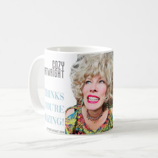 Cozy Cartwright Kaffeetasse (Vorderseite Links)