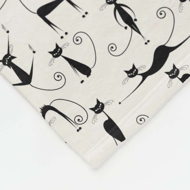Cozy Chic Cat Lover Gift Fleecedecke (Ecke)