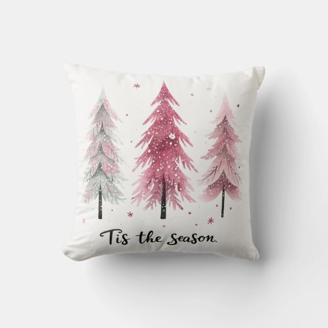 Cozy Christmas Cushion with Santa Claus Kissen (Vorderseite)