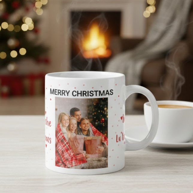 Cozy Christmas Love Mug Jumbo-Tasse (Von Creator hochgeladen)