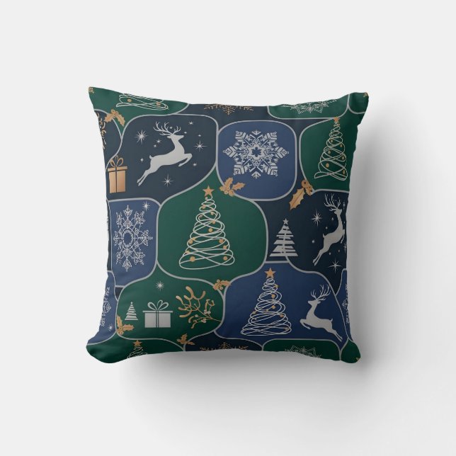 Cozy Christmas Magic Kissen (Vorderseite)