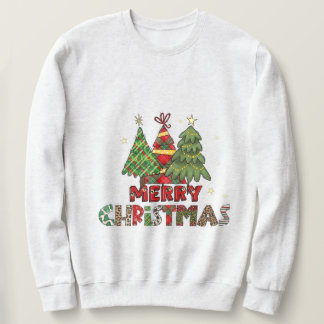 Cozy Christmas Sweatshirt with Santa Claus Design