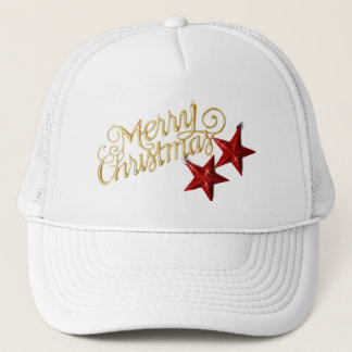 Cozy Christmas Sweatshirt with Santa Claus Design Truckerkappe