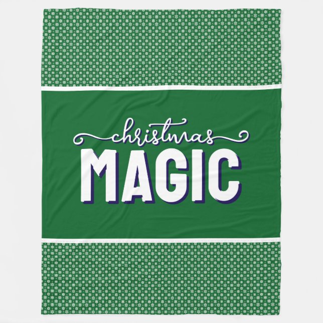 Cozy Christmas Throw, Fleece & Sherpa Blankets | H (Vorderseite)