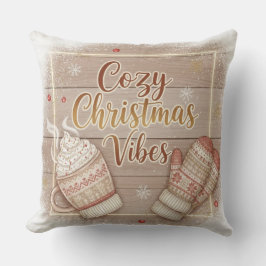 Cozy Christmas Vibes Decorative Pillow Kissen