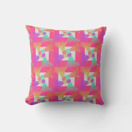Cozy Colorful Throw Pillow Kissen