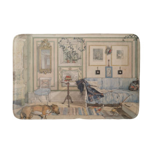 Cozy Corner (von Carl Larsson) Badematte