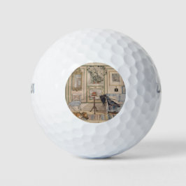 Cozy Corner (von Carl Larsson) Golfball