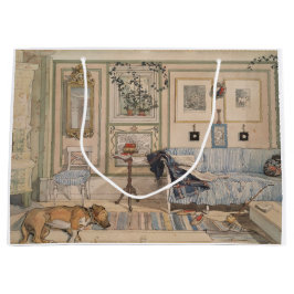 Cozy Corner (von Carl Larsson) Große Geschenktüte