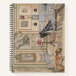 Cozy Corner (von Carl Larsson) Notizbuch