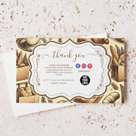 Cozy Cottage Baking Dankeskarte