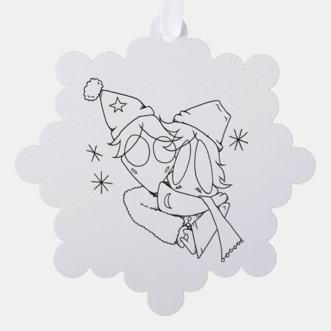 Cozy Couple Ornament (Vorderseite)