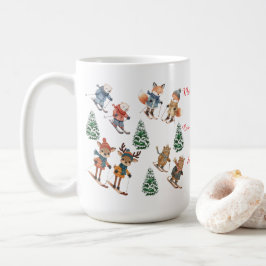 Cozy Critters Skiing Mug Kaffeetasse
