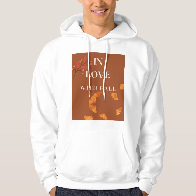 Cozy Fall Hoodie | In Love With Fall Design  (Vorderseite)