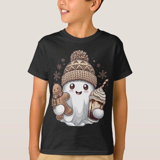 Cozy Ghostmas Delight T-Shirt (Vorderseite)
