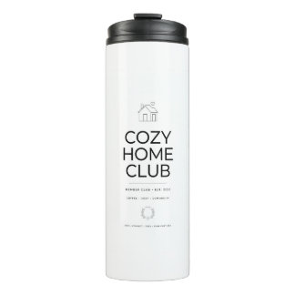 Cozy Home Club Tumbler Thermosbecher