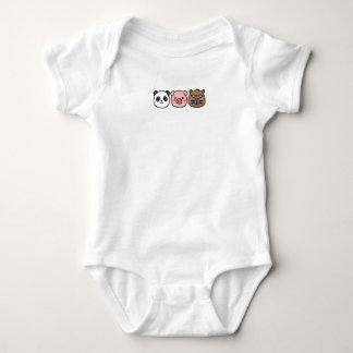 Cozy illustrations for very tired adults. baby strampler