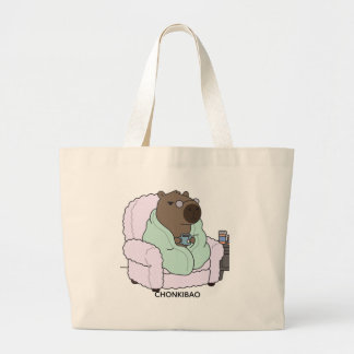 Cozy illustrations for very tired adults. jumbo stoffbeutel
