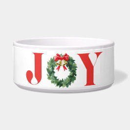 Cozy Joy Wreath Christmas Pet Bowl Napf
