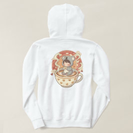 Cozy Kawaii Chibi Koala Graphic Hoodie