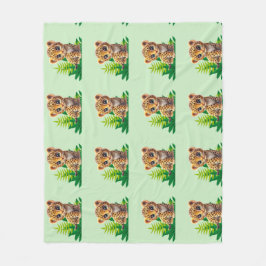 Cozy Leopard Fleece Blanket