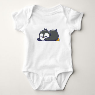 Cozy Little Penguin Nap Baby Strampler