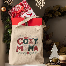 Cozy Mama Weihnachten Tragetasche