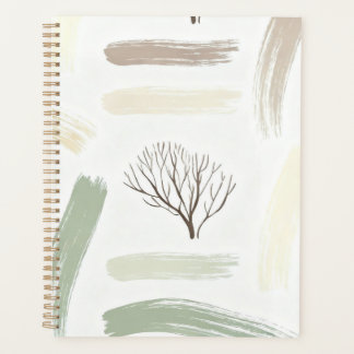 Cozy Minimal Winter Aesthetic Pattern Planer