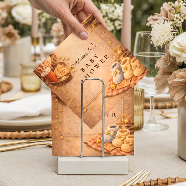 Cozy Movie Night Baby Shower Serviette (Von Creator hochgeladen)