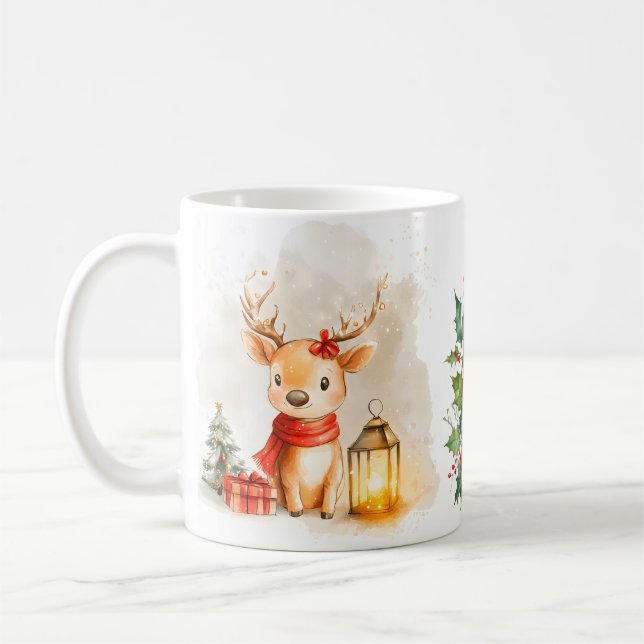 Cozy Nights Reindeer Recipe Mug Kaffeetasse (Links)