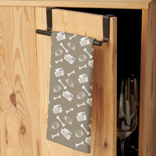 Cozy Paws Kollektion Geschirrtuch
