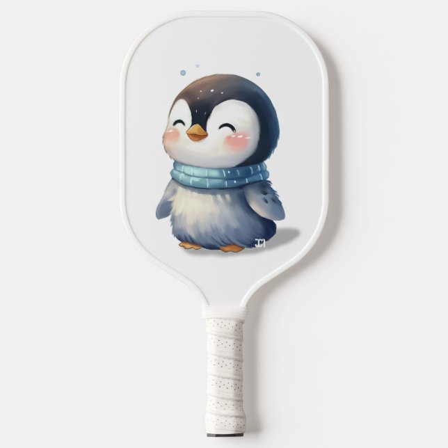Cozy Penguin Baby Pickleball Schläger (Vorderseite)