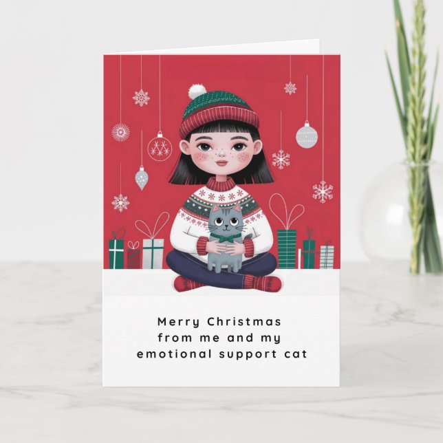 Cozy Perfect Christmas Card Feiertagskarte (Vorderseite)