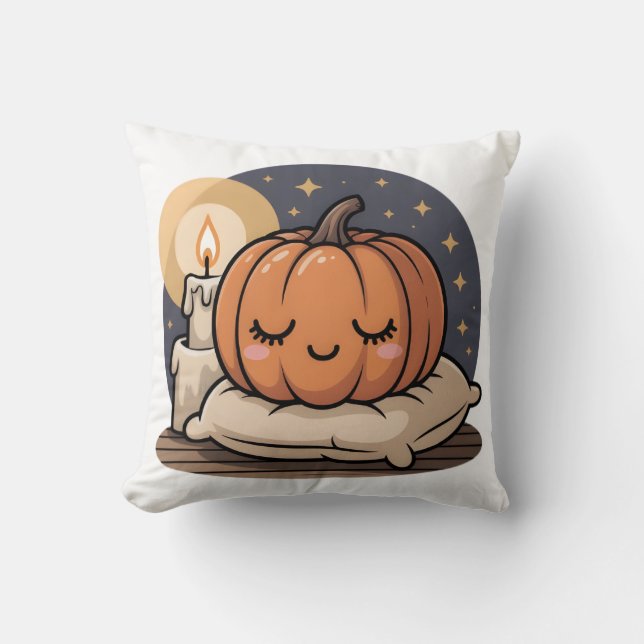 Cozy Pumpkin Dream Pillow Kissen (Vorderseite)