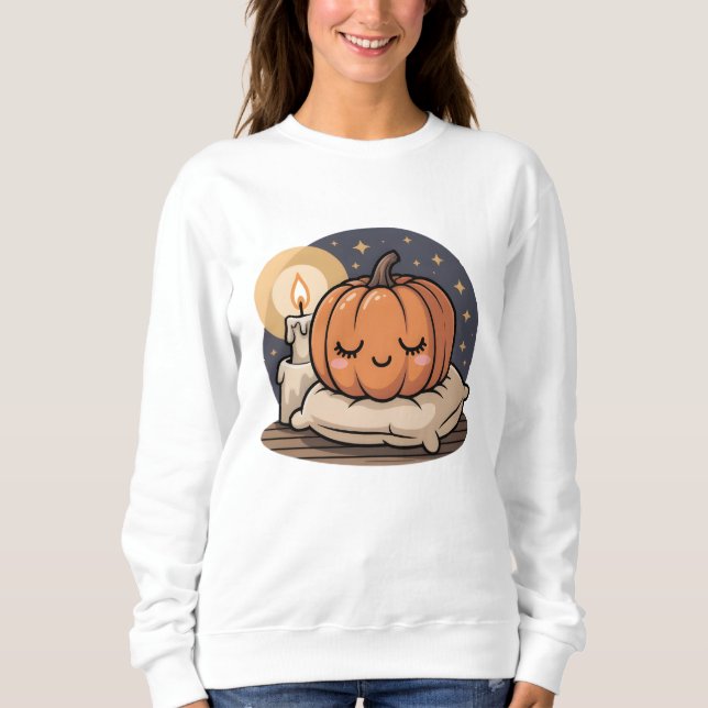 Cozy Pumpkin Dream Sweatshirt (Vorderseite)