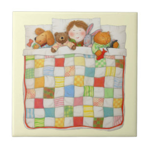 COZY QUILT 4,25x4,25 Keramikfliese - Gelb