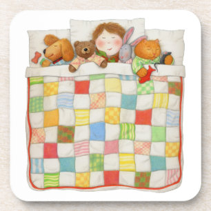 COZY QUILT Hartkunststoff-Untersetzer Getränkeuntersetzer