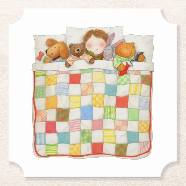 COZY QUILT Ticket Paper Untersetzer (Vorderseite)