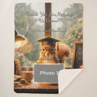 Cozy Rainy Day Squirrel Teacher Appreciation Sherpadecke