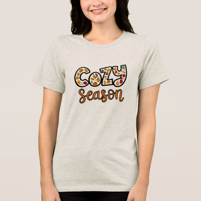Cozy Season Shirt  | Autumn Vibes T-Shirt  (Vorderseite)