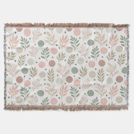 Cozy Throw Blanket with Classic Polka Dot Pattern Decke