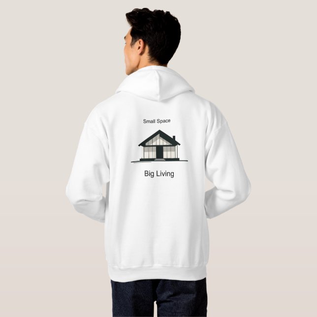 Cozy Tiny House Hoodie (Schwarz voll)