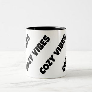 COZY VIBES ZWEIFARBIGE TASSE