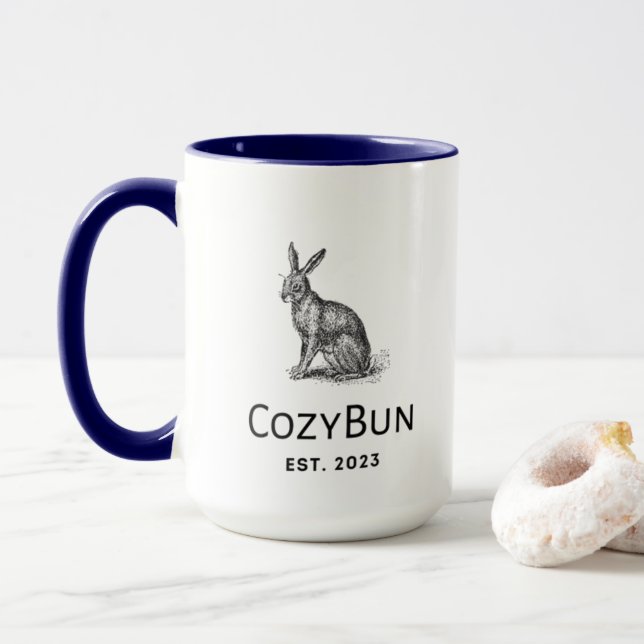 CozyBun-Tasse Tasse (Mit Donut)